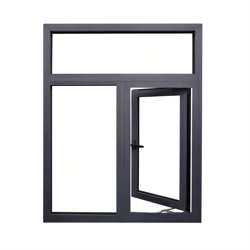 Custom 1.8mm Thermal Break Aluminum Profile Double-glazed Tempered Glass Modern Custom-made Outward Series Casement Window