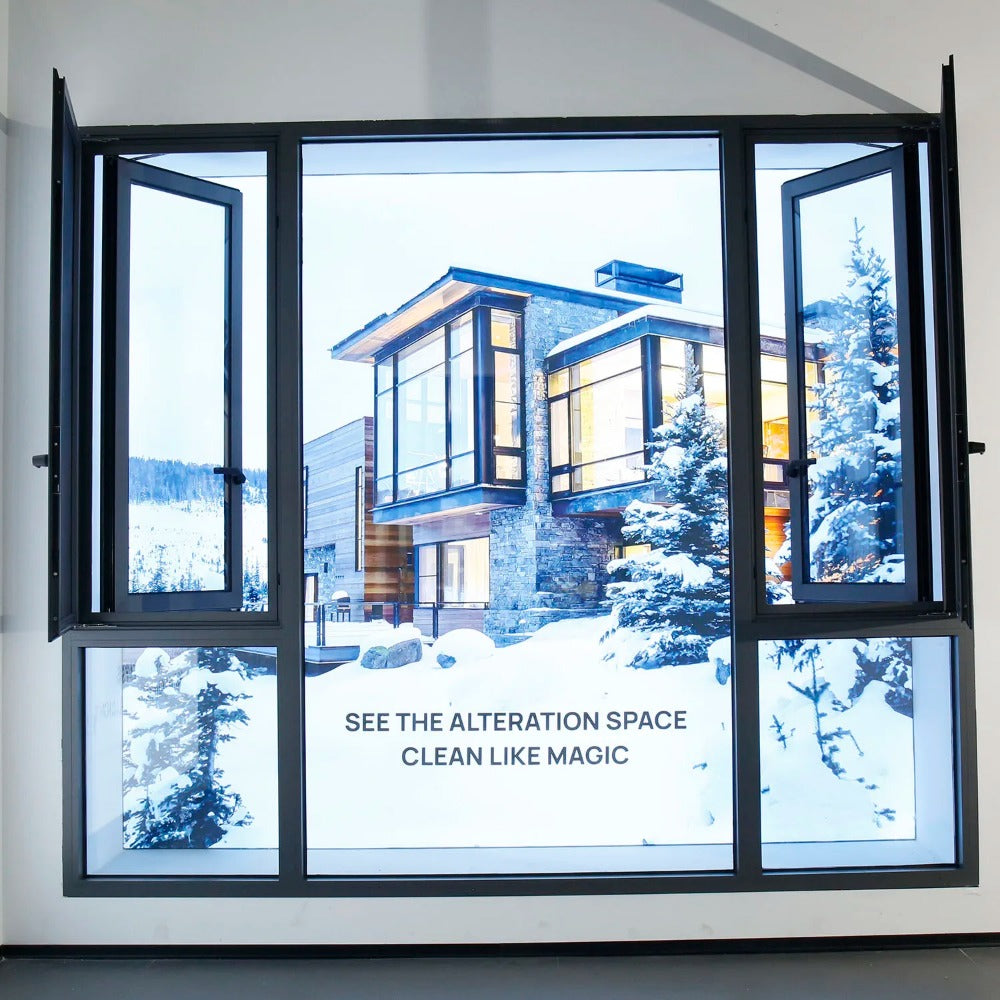 Custom High Quality Modern Luxury Windows Custom Wholesale Price Metal Thermal Break Aluminum Casement Double Glazed Window