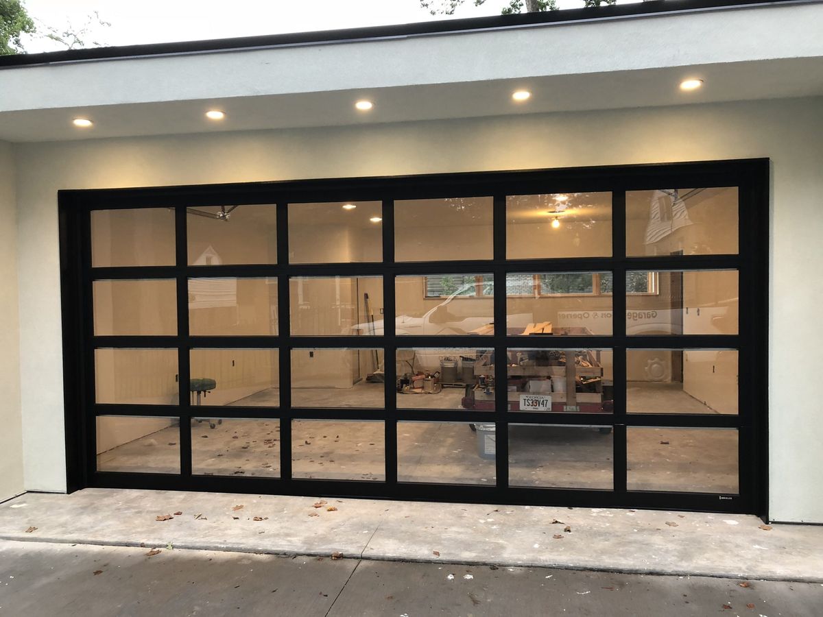 Custom Garage Door Pivot Casement Entrance Folding Glass Aluminum Profile Doors Finished Customize Household Home Decor