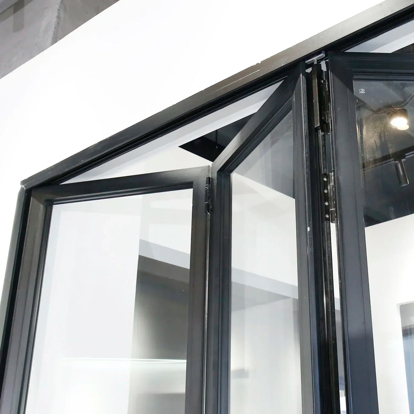 Custom Accordion Bifold Doors for Home Decoration Exterior Thermal Break Aluminum Folding Door Patio Price Per Square Meter A