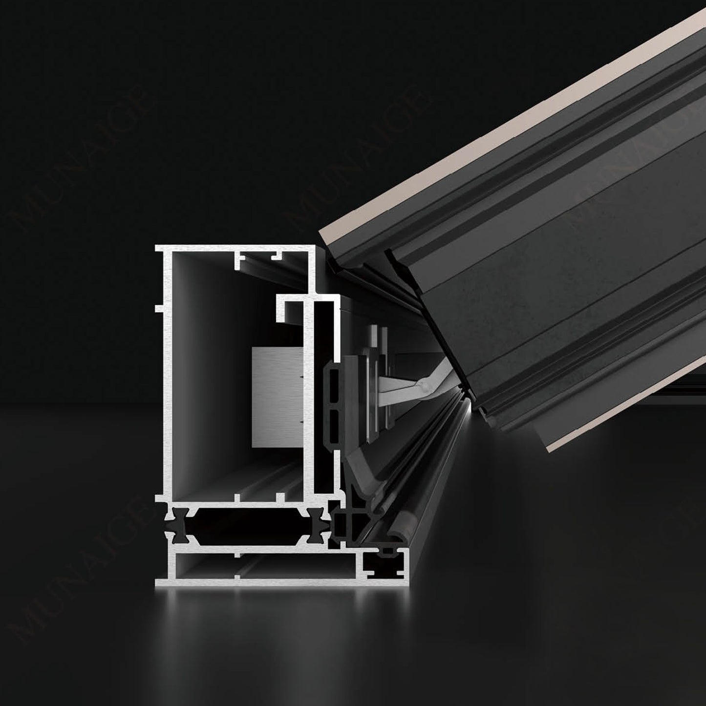 Custom Aluminum Glass Door Series 【Contact us Before Purchase】