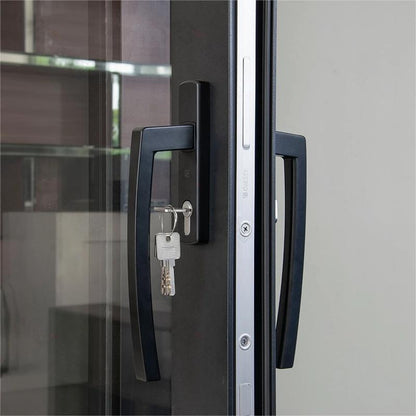 Custom New Design Aluminum Door Exterior Interior Double Glazed Water Proof Tempered Glass Sliding Door Patio Balcony Doors